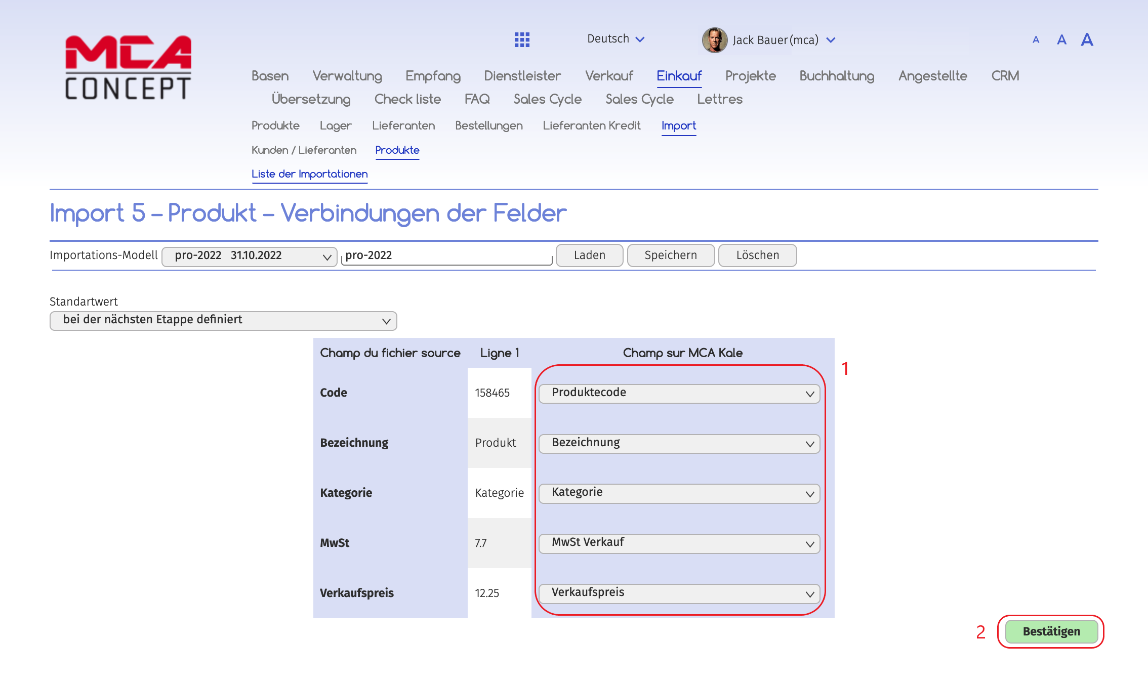 Feldbindung | MCA Concept Feldbindung | MCA Concept