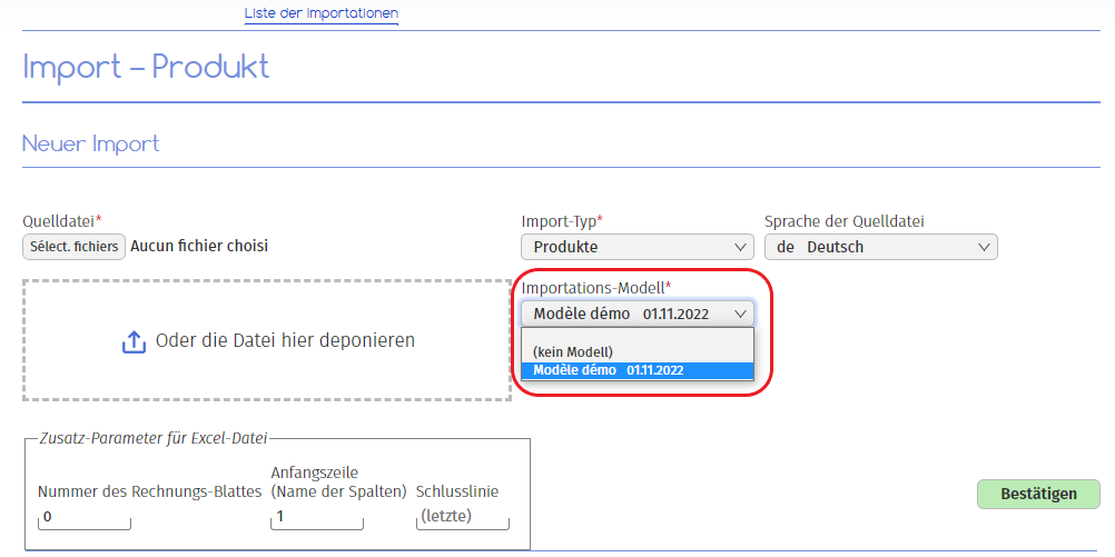 Importmodelle (2) | MCA Concept Importmodelle (2) | MCA Concept