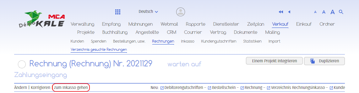 Gehe zu Inkasso | MCA Concept Gehe zu Inkasso | MCA Concept