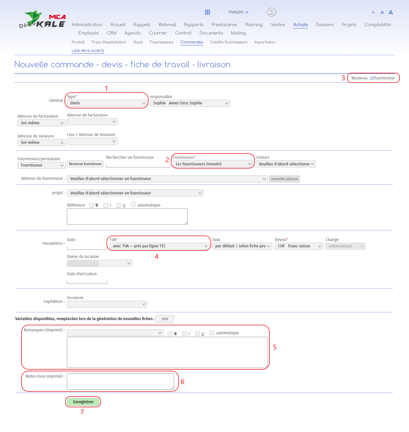 Nuovo preventivo del fornitore | Concetto MCA Nuovo preventivo del fornitore | Concetto MCA
